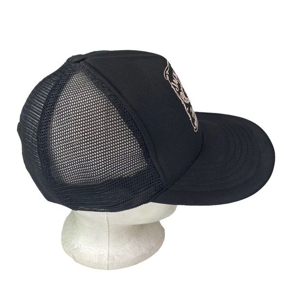 Vintage Jack Daniels Hat Mesh Snap Back Trucker Cap Tennessee Whiskey Baseball - Picture 3 of 7